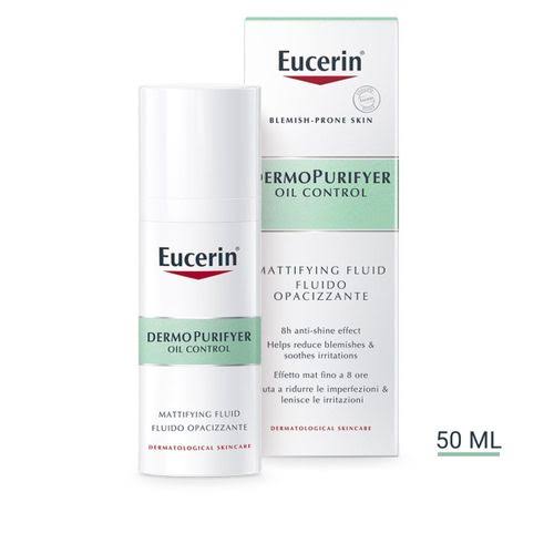 كريم لاثار الحبوب من EUCERIN DermoPurifyer Mattifying Fluid 