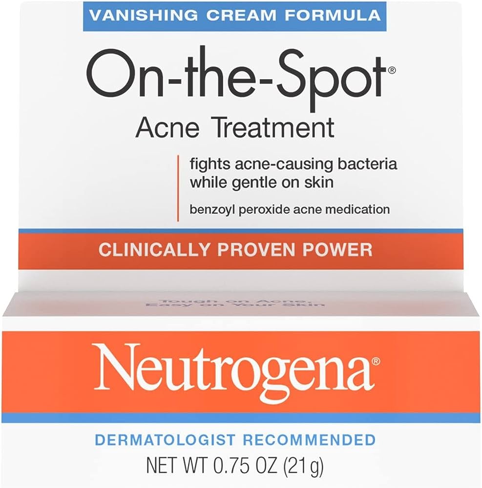 أفضل كريم حب الشباب من Neutrogena On-The-Spot