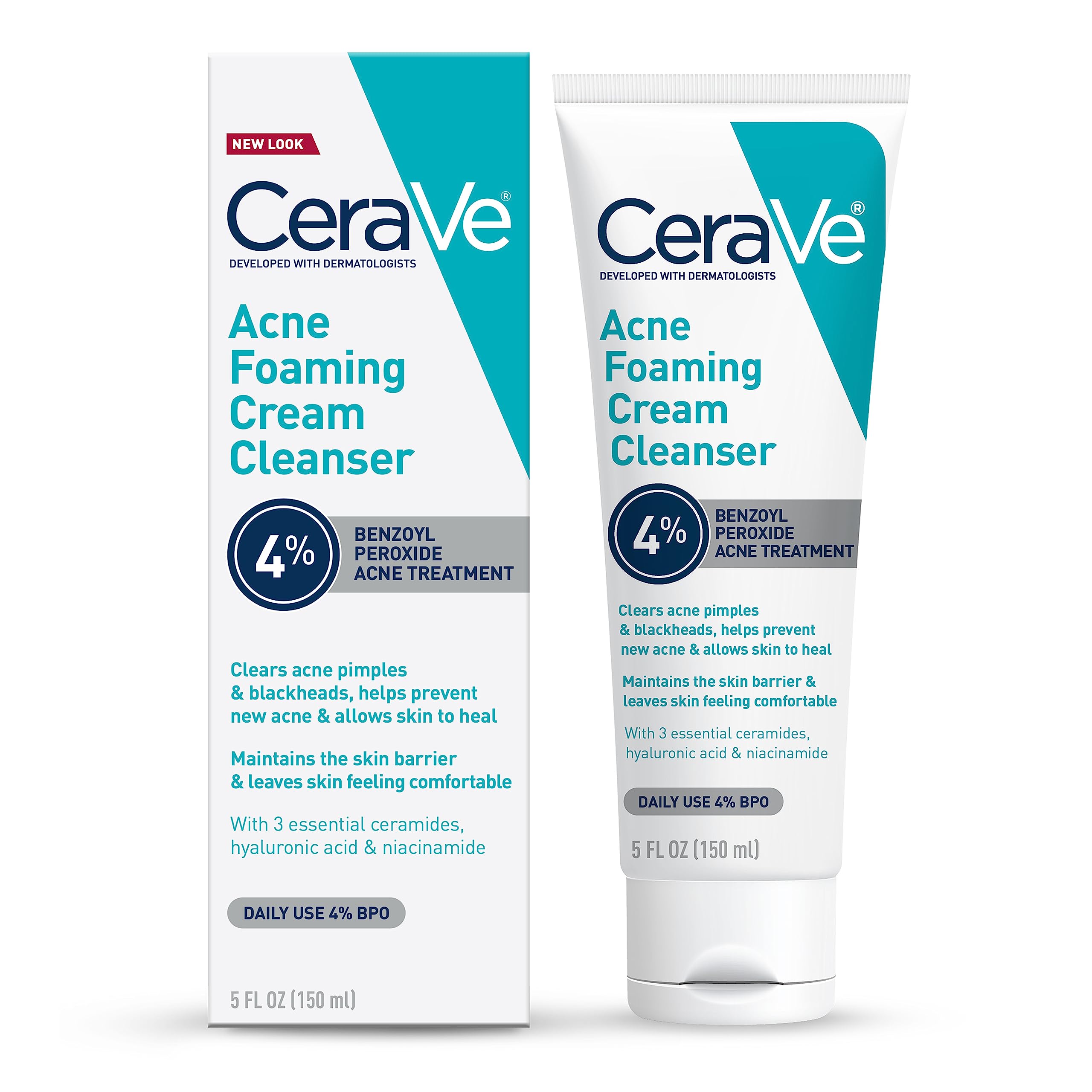 كريم حبوب للوجه من CeraVe Acne Foaming Cream