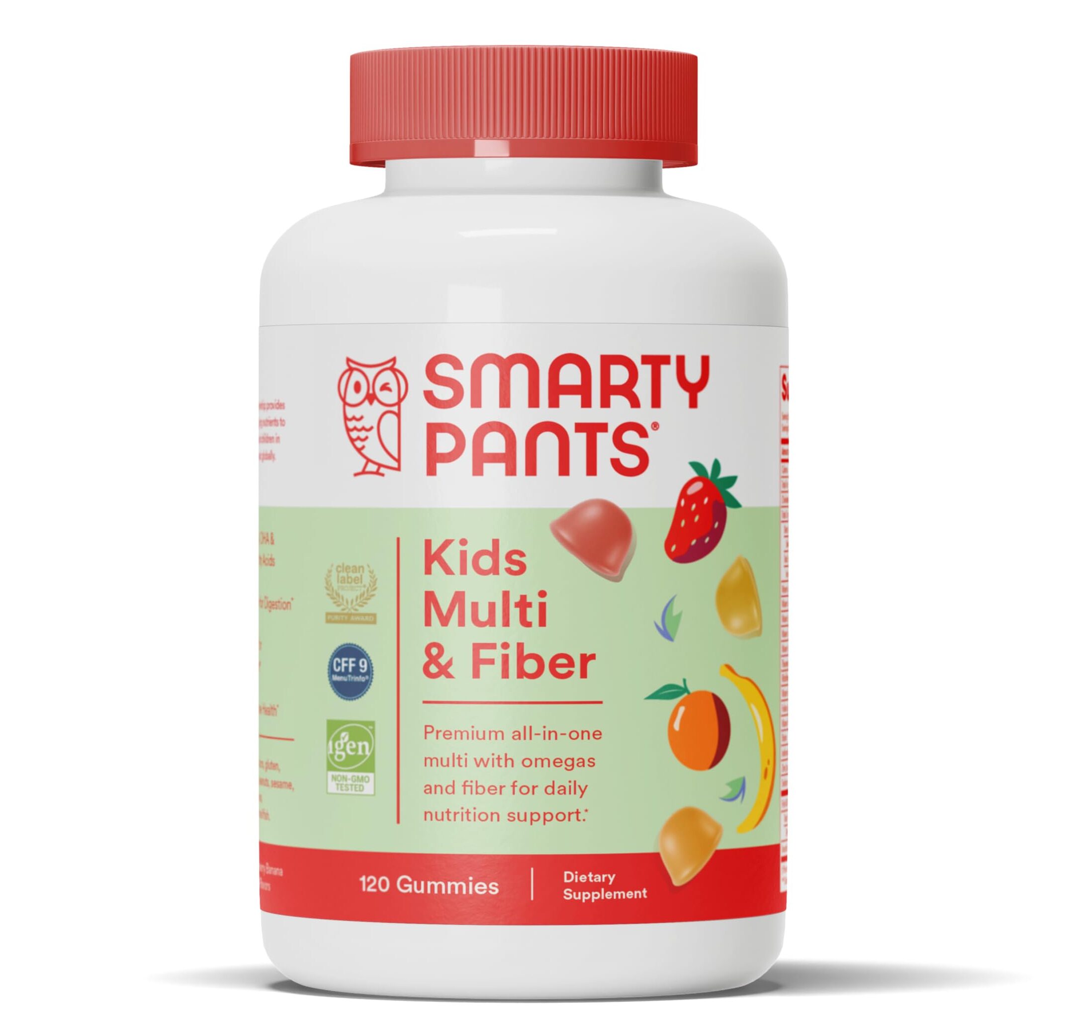 مكمل غذائي للاطفال  متكامل مع الالياف من سمارتي بانتس