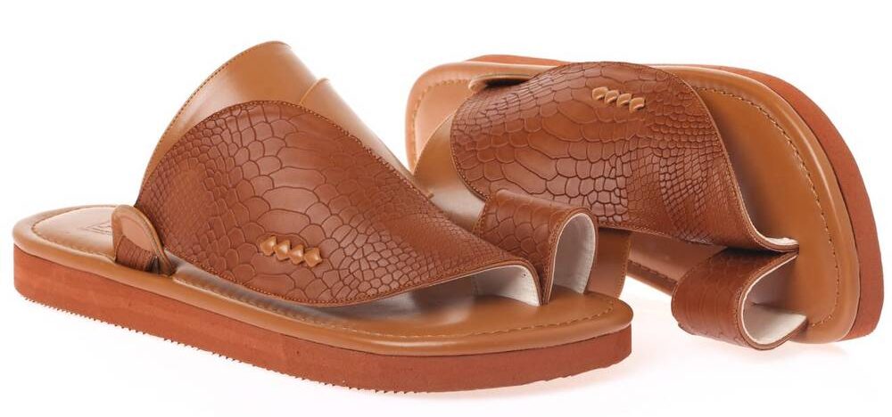 نعال فلورا جلد طبيعي GN156