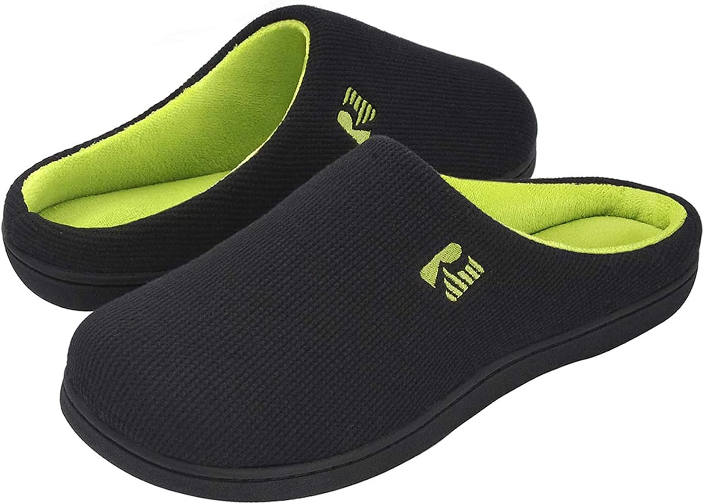 نعال رجالي من RockDove Men's Original Two-Tone Memory Foam Slipper