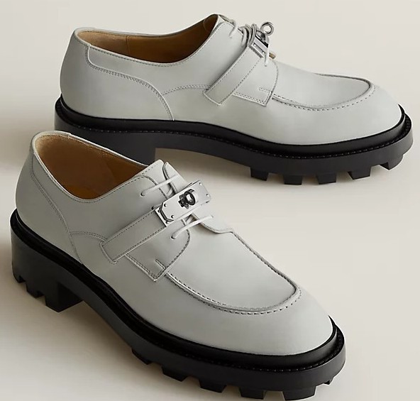 نعال هيرمز First derby shoe