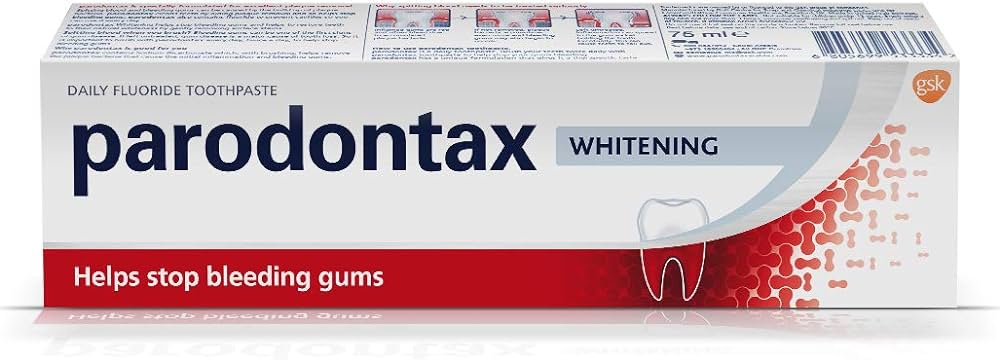 معجون بارودونتكس لتبييض الأسنان ومنع نزيف اللثة Parodontax Toothpaste