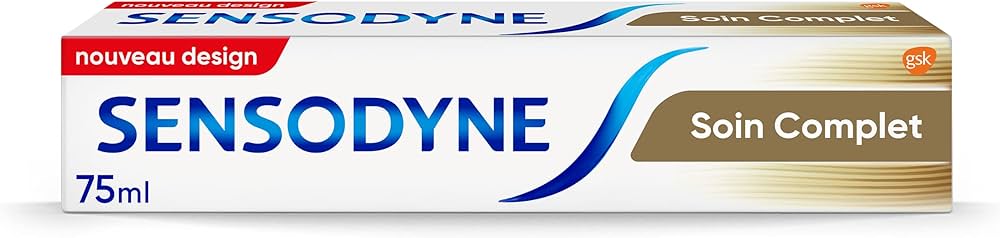 معجون أسنان سنسوداين لتبييض الأسنان الحساسة