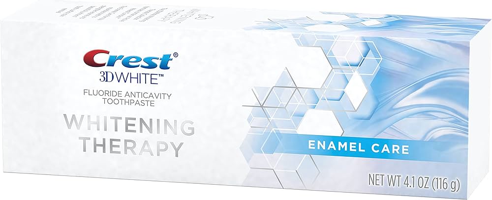 معجون اسنان كريست ثري دي ابيض معالج بالفلورايد