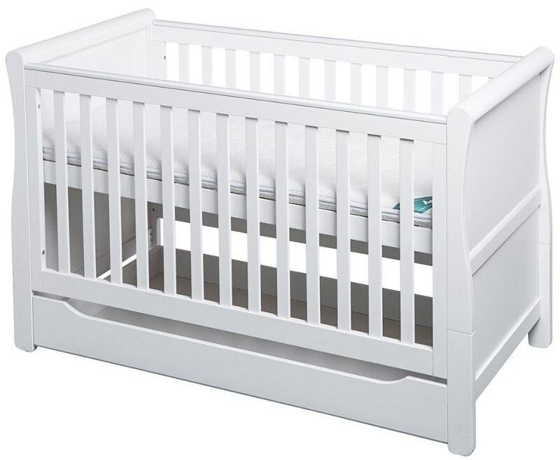 سرير اطفال ممزورلد تيكنوم- مهد مواليد جانبي قابل للتحويل 7في1 