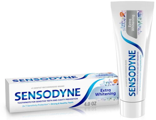  معجون أسنان سنسوداين فائق التبييض Sensodyne Extra whitening Toothpaste