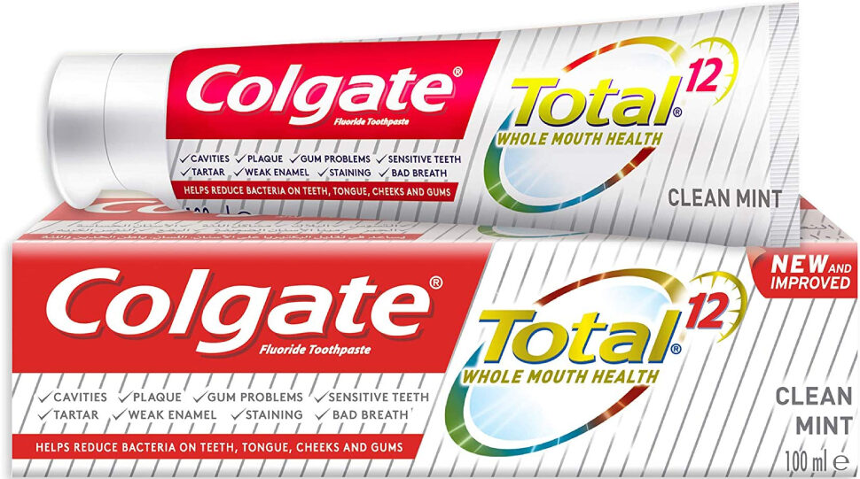 معجون اسنان colgate Total 12 Clean Mint