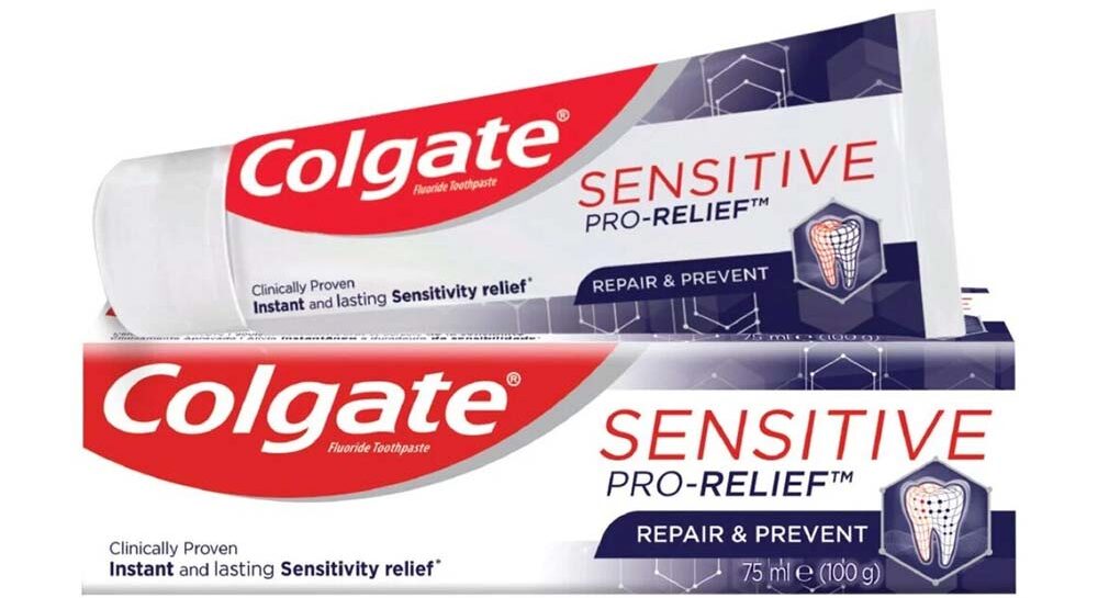 معجون اسنان colgate  سينستيف برو ريليف للترميم وحماية اللثة الحساسة