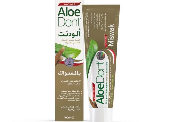 معجون اسنان الودنت بالسواك