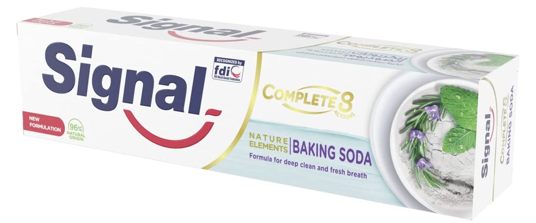 معجون سيجنال المتكامل 8 بيكاربونات الصوديوم