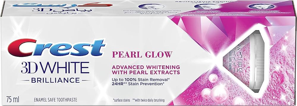 معجون كرست ثري دي وايت بريليانس بيرل جلو