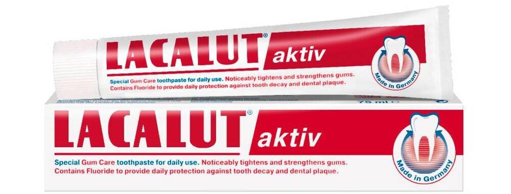 معجون لاكالوت لمنع نزيف والتهاب اللثة