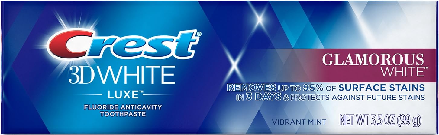 معجون أسنان Crest 3D White Luxe Glamorous White