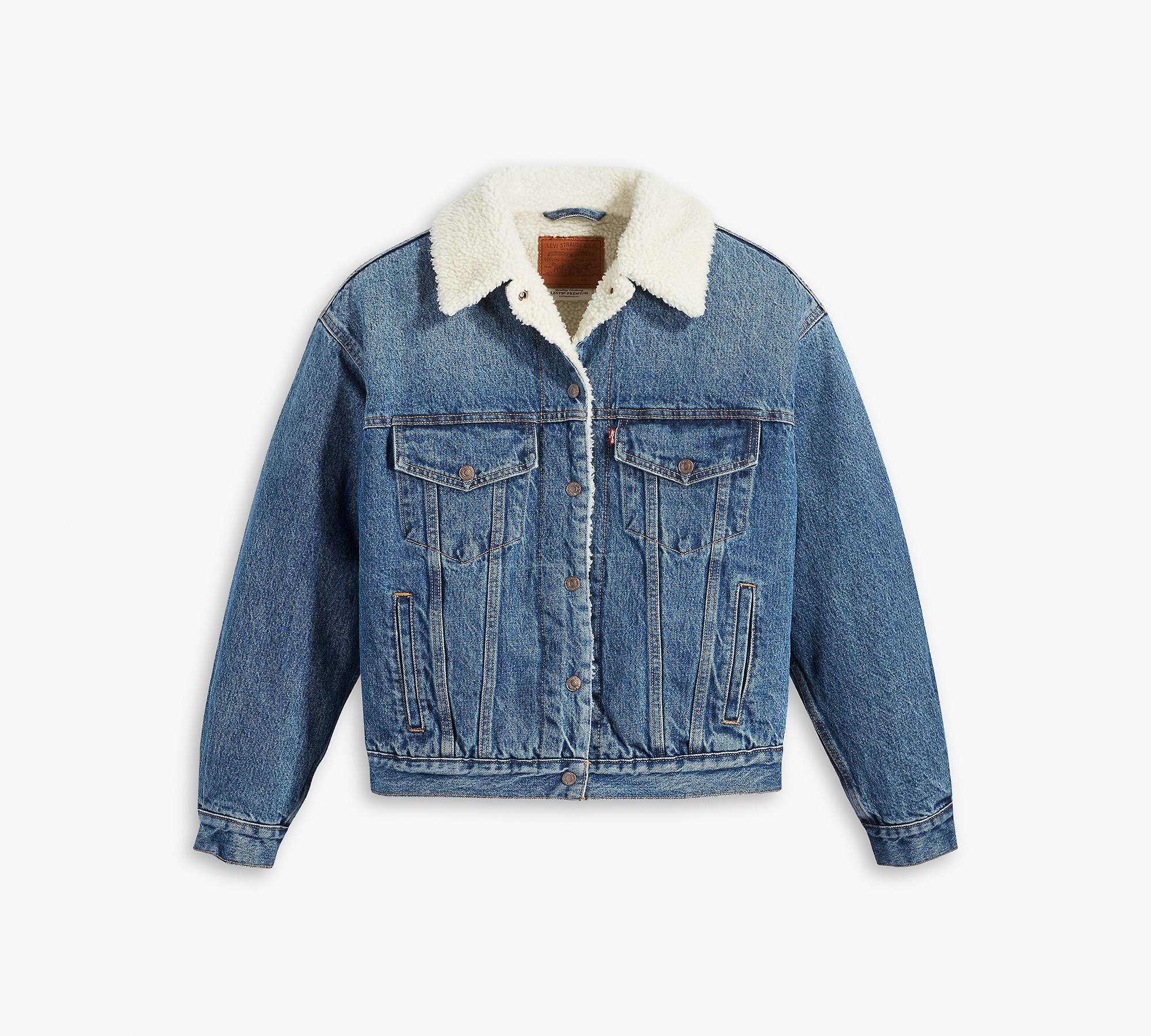 90S SHERPA TRUCKER JACKET ماركة levis