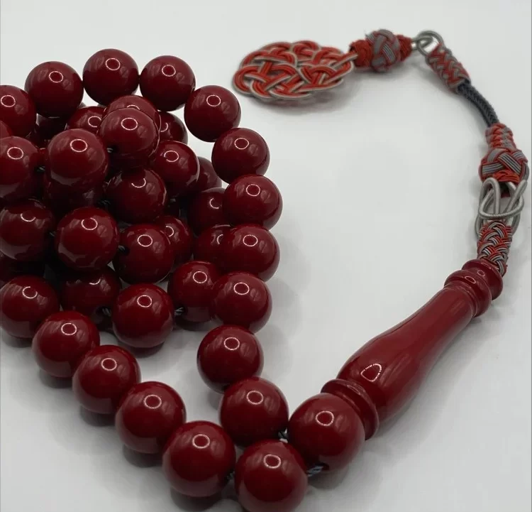 سبحة بكلايت بلجيكي قرمزي