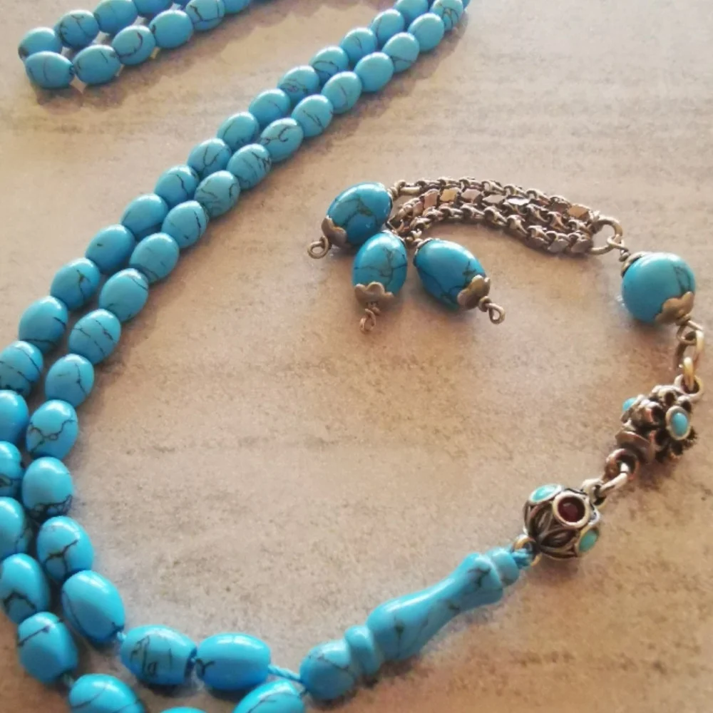 سبحة فيروز ايراني اصلي