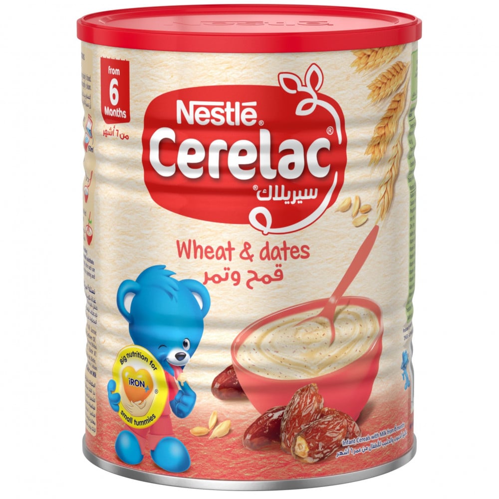 سيريلاك قمح وتمر مع حديد