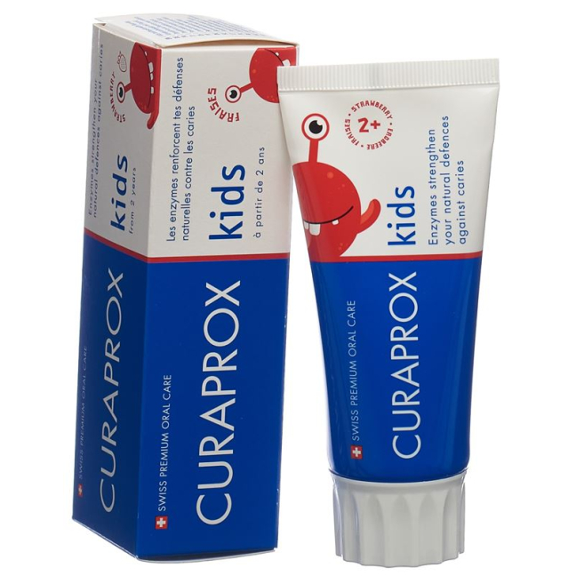 كيورابروكس - معجون أسنان للأطفال بالفراولة