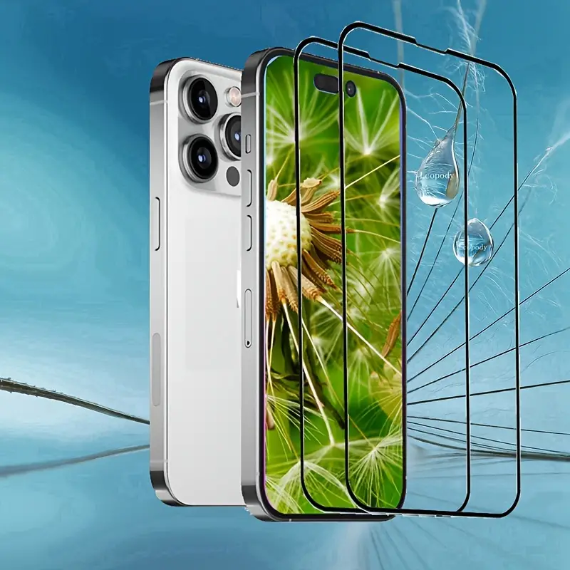 شاشة حماية ايفون ١٤ برو الزجاجية