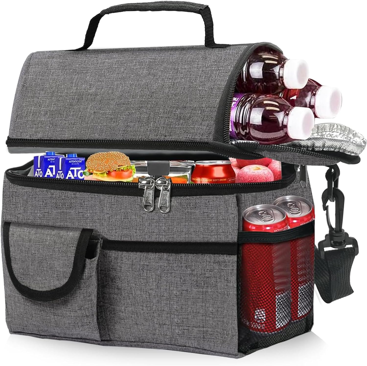 ياويلتي شنطة غداء معزولة بطبقة مزدوجة من بينتو