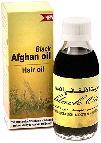 زيت شعر الافغاني الاسود