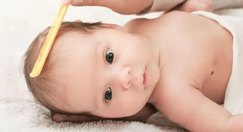 زيت شعر للاطفال  طبيعي