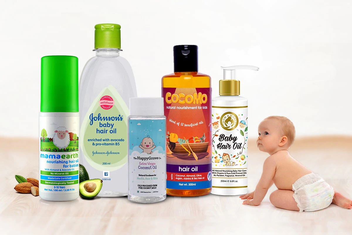 زيت لتساقط شعر للأطفال