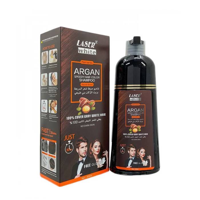 شامبو صبغة زيت الأرجان من ناتورا