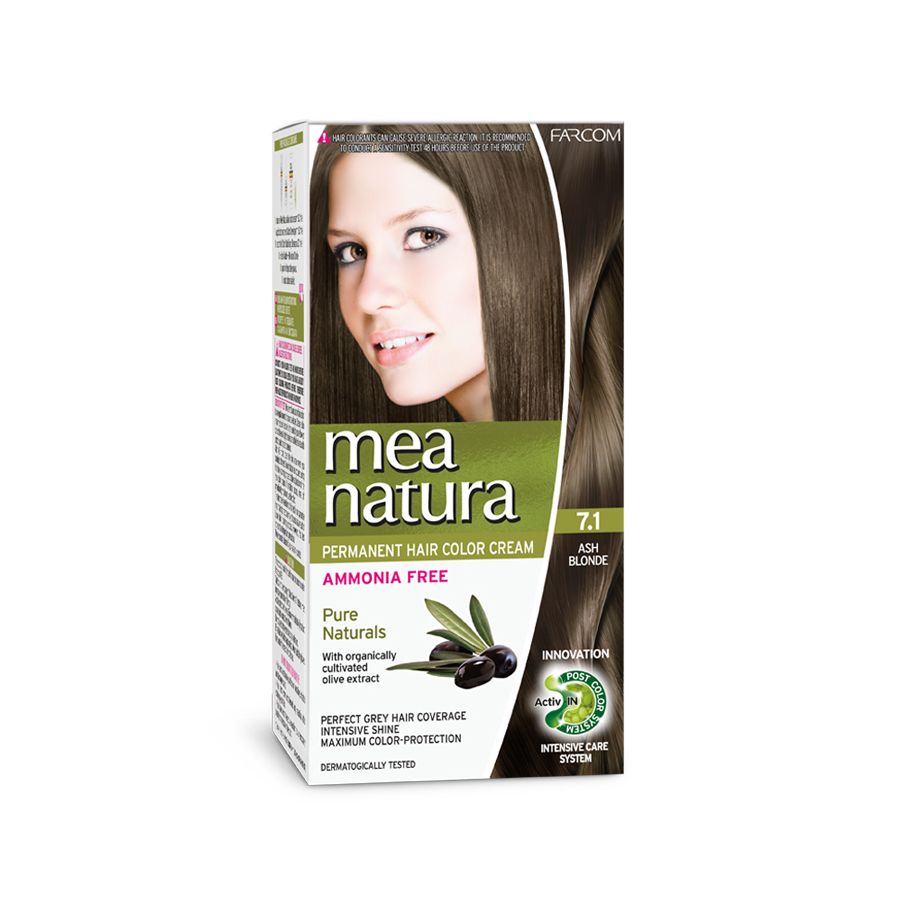 صبغة الشعر بالزيت الزيتون من ناتورا