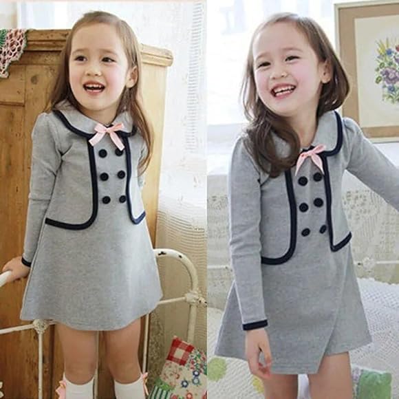 فساتين اطفال بنات شتوي