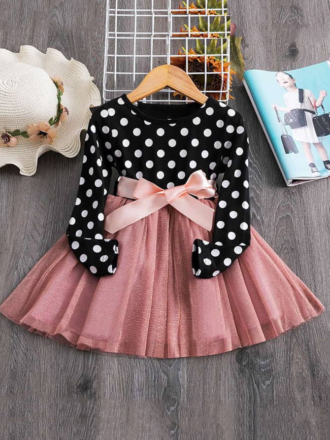 فساتين اطفال فخمة فخمة من نون